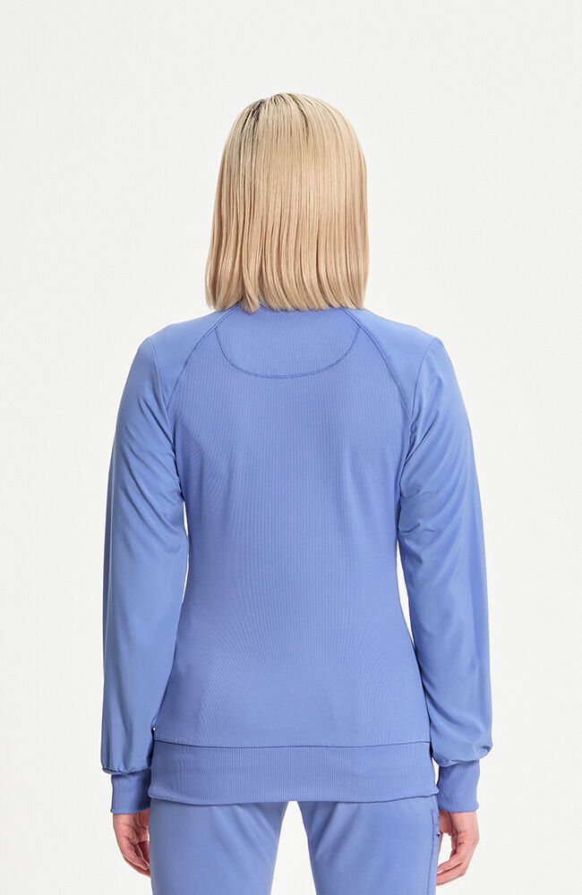 Infinity Women's Zip Front Warm Up Scrub Jacket
