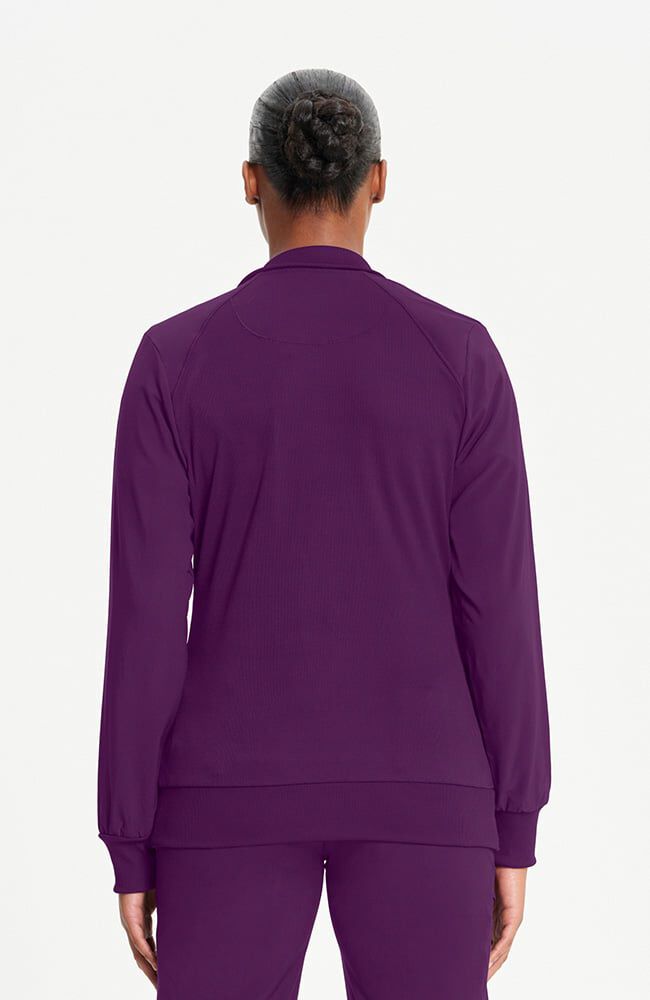 Infinity Women's Zip Front Warm Up Scrub Jacket