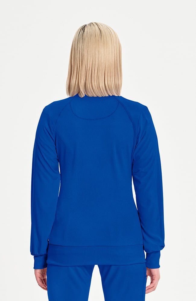 Infinity Women's Zip Front Warm Up Scrub Jacket