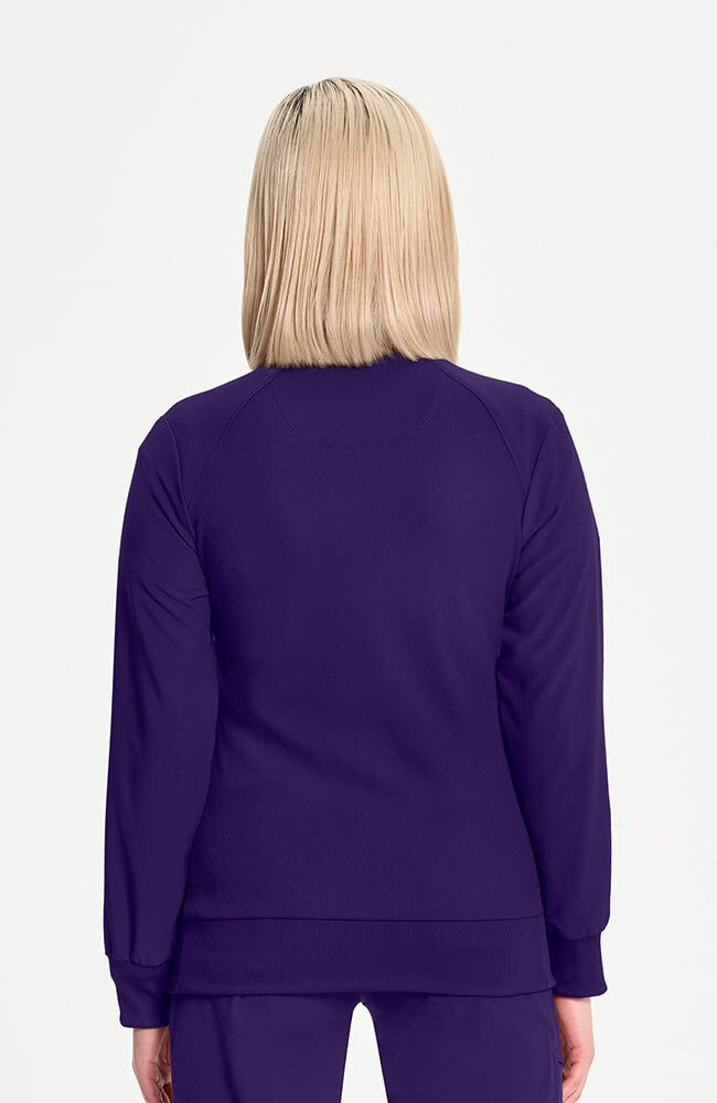 Infinity Women's Zip Front Warm Up Scrub Jacket