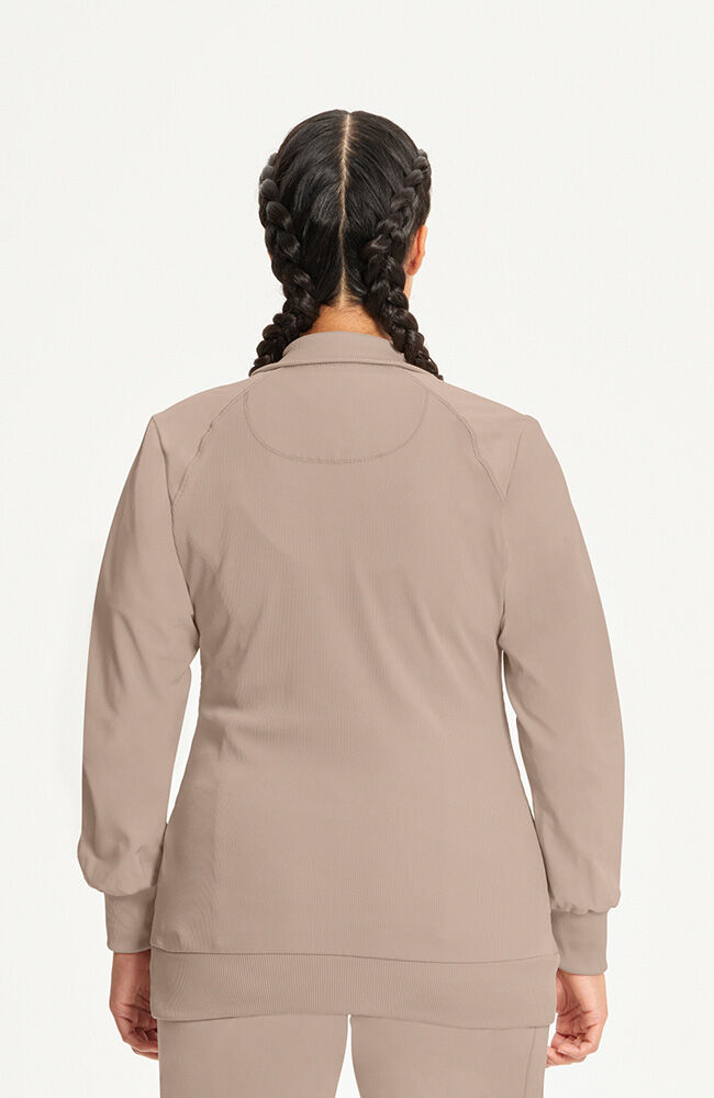 Infinity Women's Zip Front Warm Up Scrub Jacket