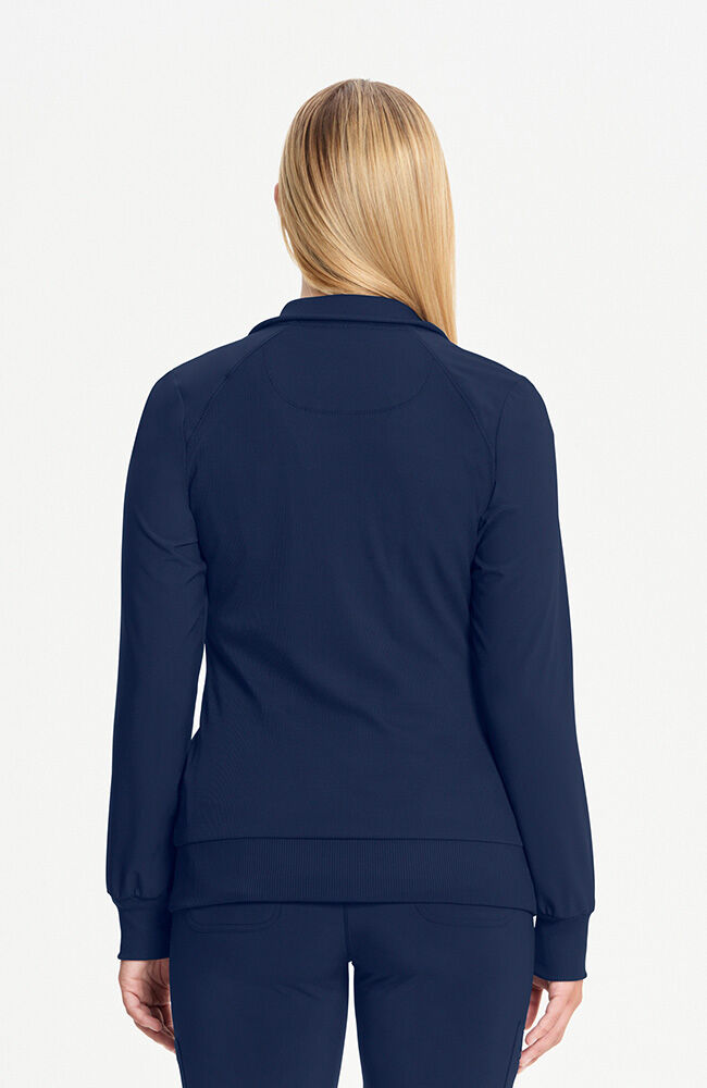 Infinity Women's Zip Front Warm Up Scrub Jacket