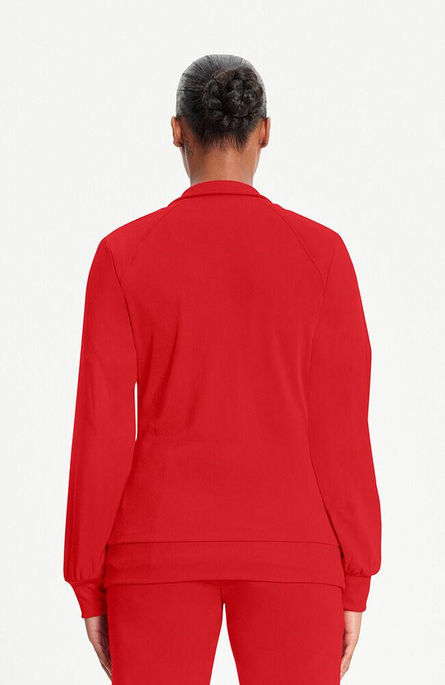 Infinity Women's Zip Front Warm Up Scrub Jacket