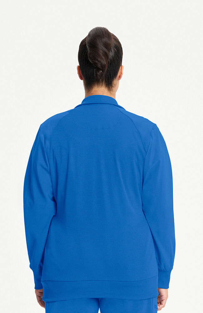 Infinity Women's Zip Front Warm Up Scrub Jacket