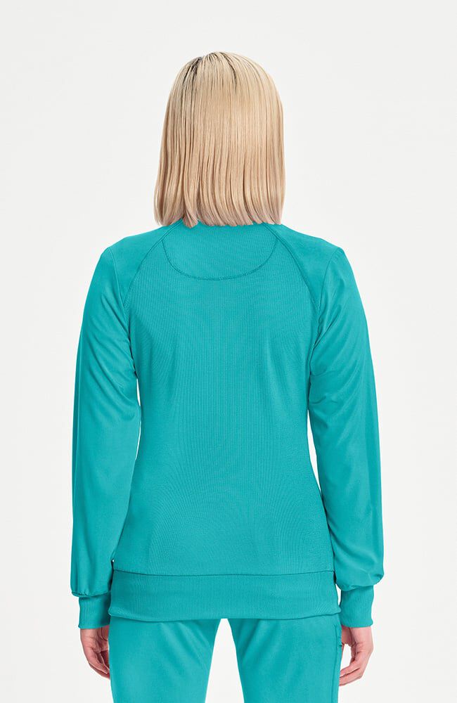 Infinity Women's Zip Front Warm Up Scrub Jacket