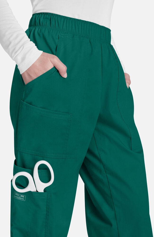 Cherokee Medical WW Core Stretch Women's Elastic Waist Scrub Pant - Tall