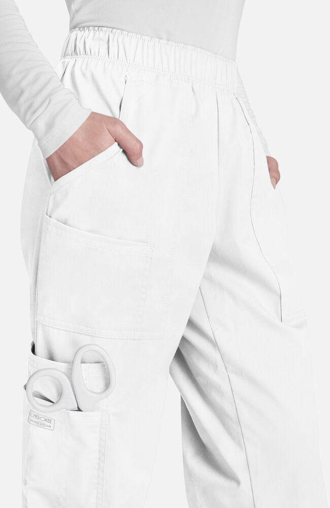 Cherokee Medical WW Core Stretch Women's Elastic Waist Scrub Pant - Tall
