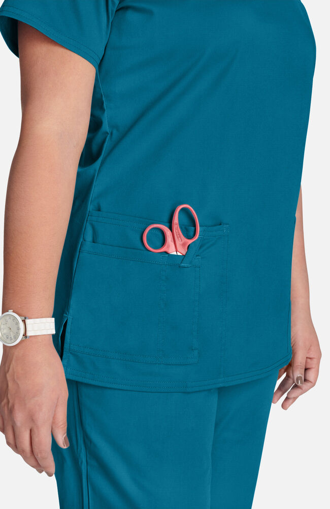 Cherokee Medical Allura Women’s Three front pockets V-Neck Top