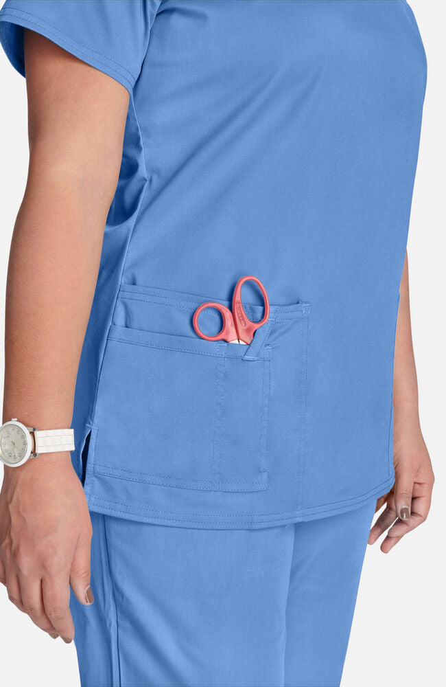 Cherokee Medical Allura Women’s Three front pockets V-Neck Top