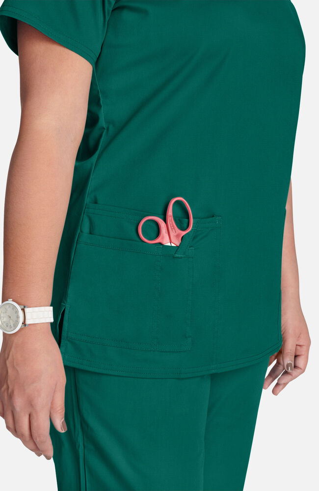 Cherokee Medical Allura Women’s Three front pockets V-Neck Top