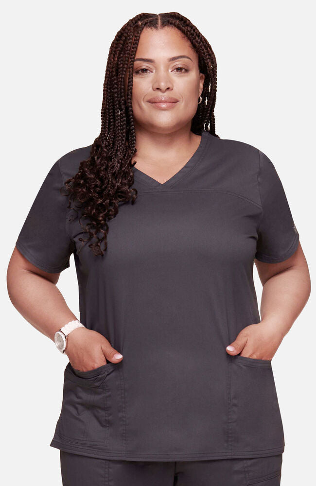 Cherokee Medical Allura Women’s Three front pockets V-Neck Top