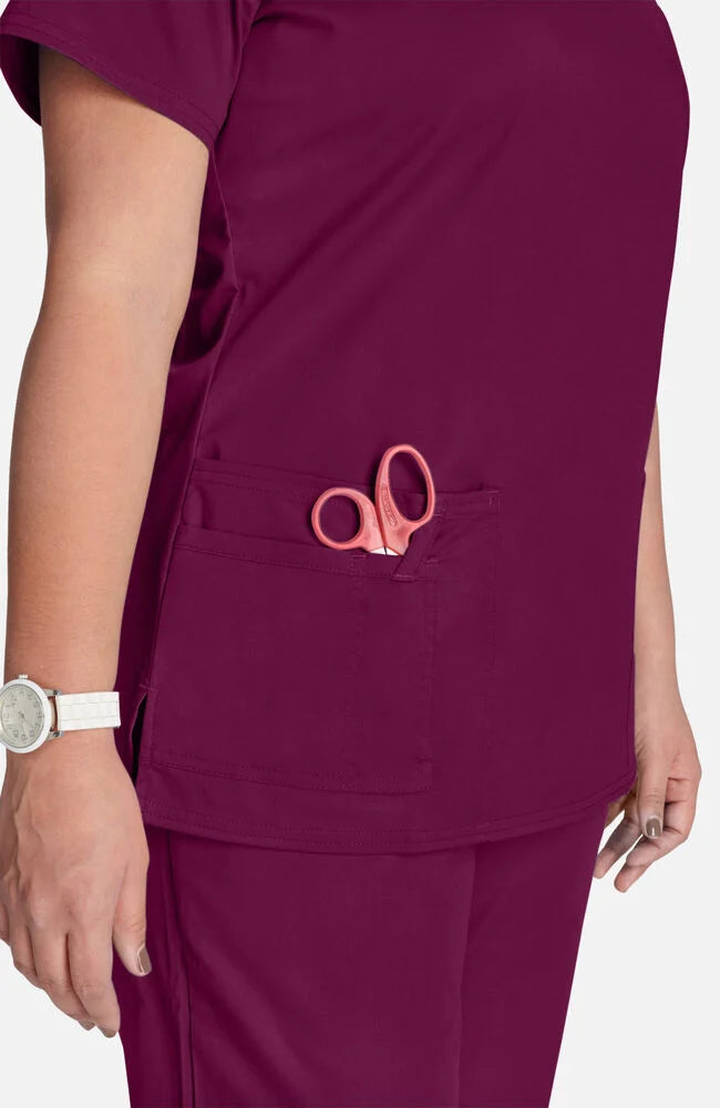 Cherokee Medical Allura Women’s Three front pockets V-Neck Top