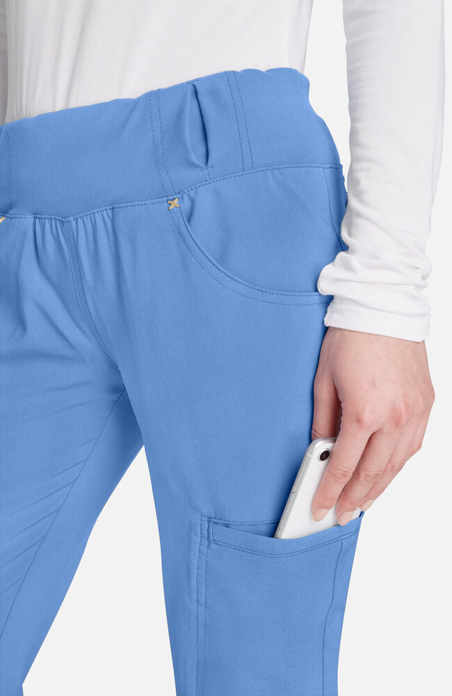 Cherokee Medical IFLEX Women's Knit Waistband Scrub Pant-Tall