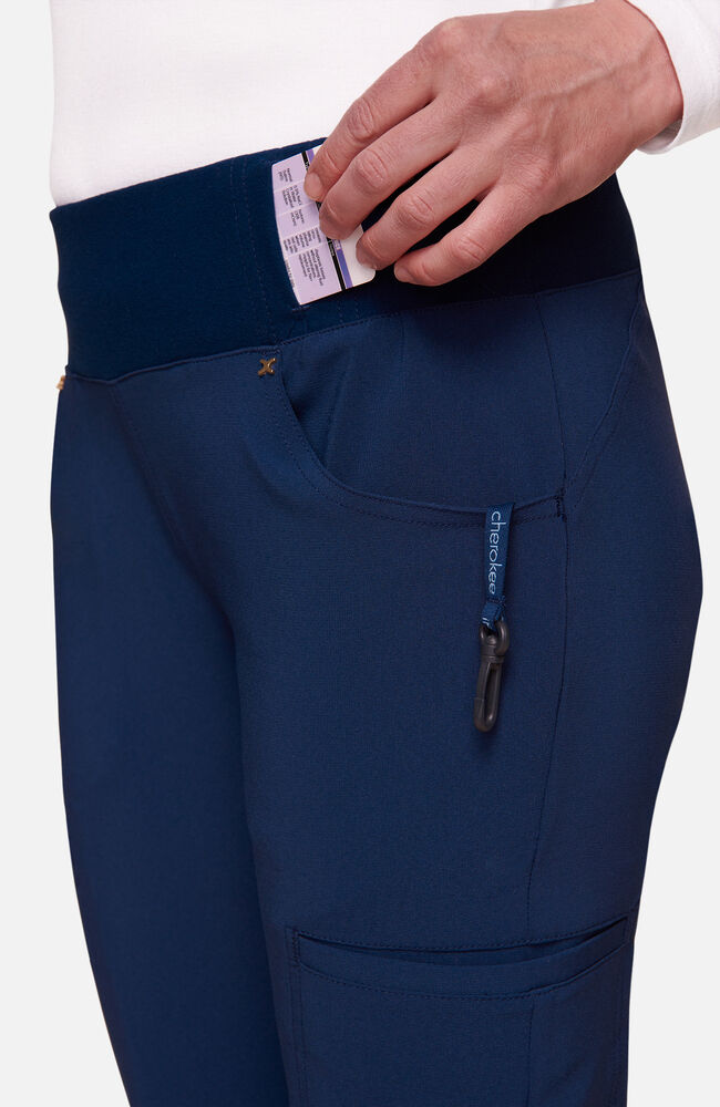Cherokee Medical IFLEX Women's Knit Waistband Scrub Pant-Tall