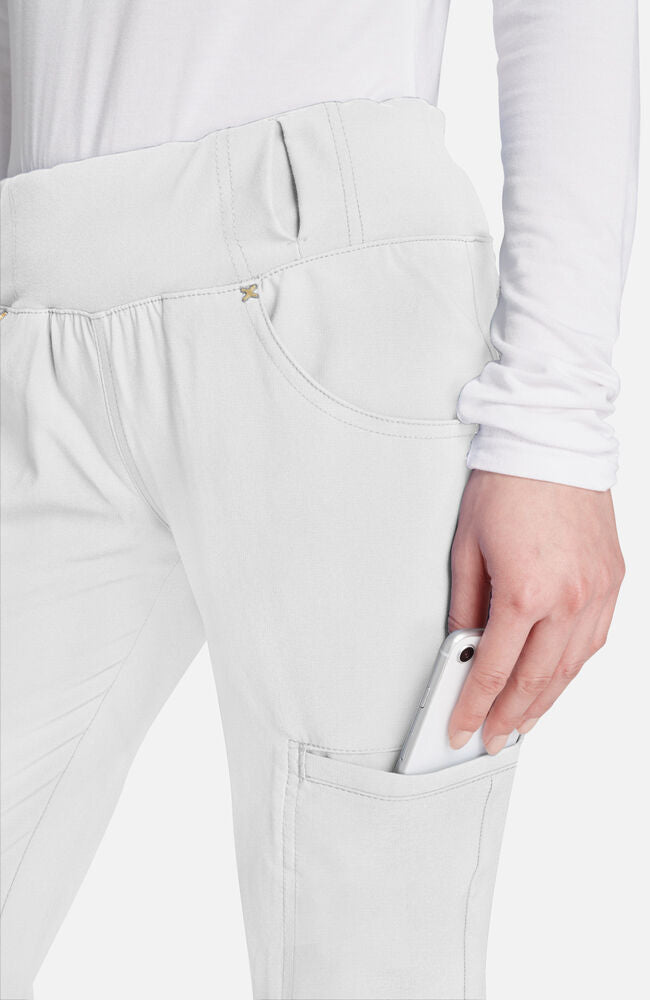 Cherokee Medical IFLEX Women's Knit Waistband Scrub Pant-Tall