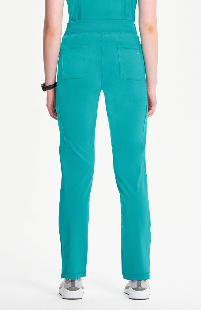 Infinity Women's Mid Rise Tapered Leg Pull-On Scrub Pant - Regular