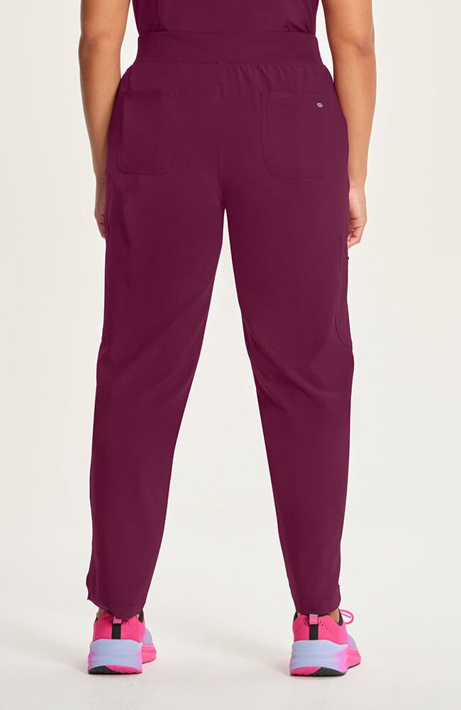 Infinity Women's Mid Rise Tapered Leg Pull-On Scrub Pant - Regular