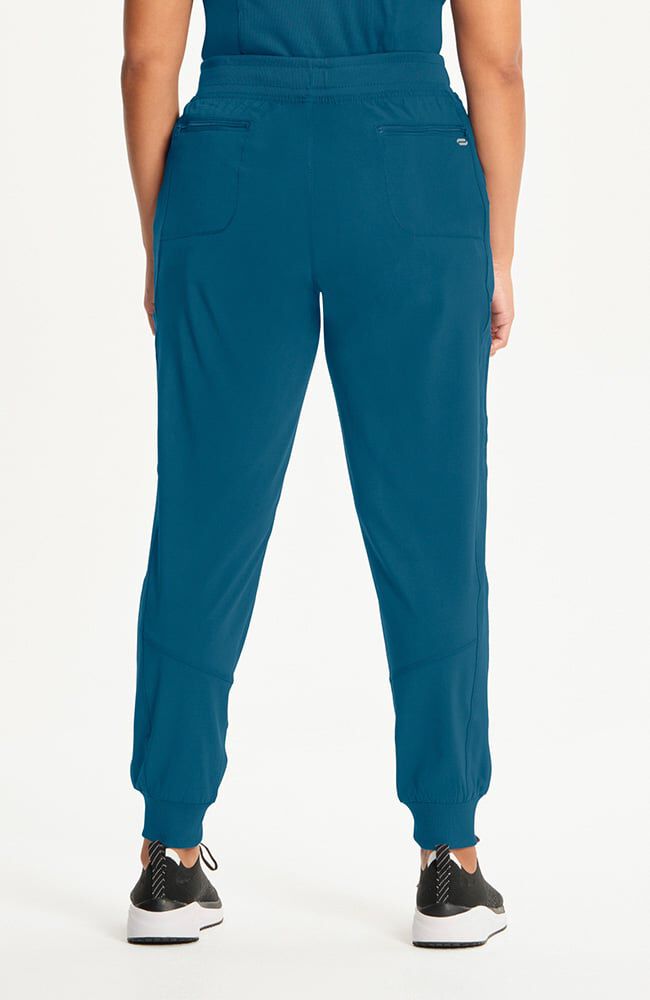 Infinity Women's Rib Trim 6-Pocket Jogger Scrub Pant - Regular