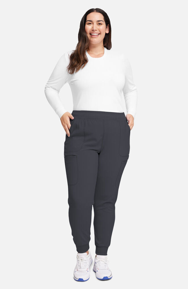 Infinity Women's Rib Trim 6-Pocket Jogger Scrub Pant - Regular