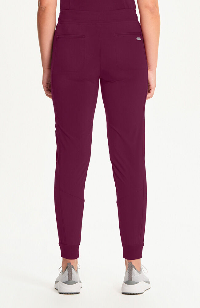 Infinity Women's Rib Trim 6-Pocket Jogger Scrub Pant - Regular