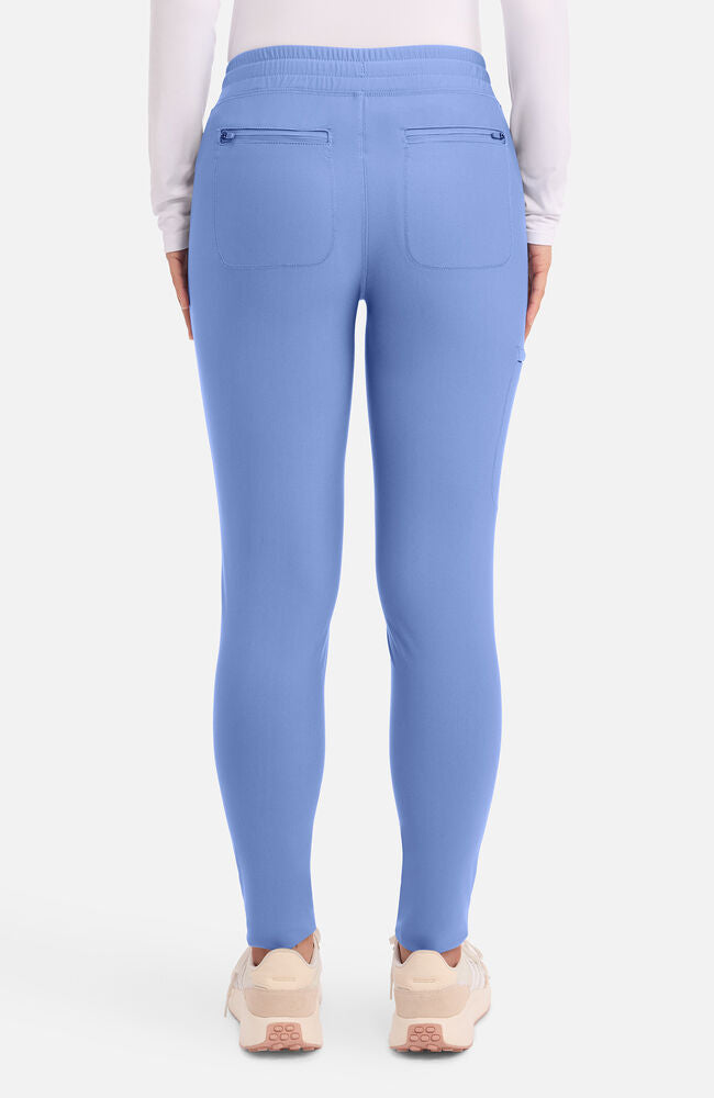 Cherokee Medical Women's Mid Rise Tapered Leg Drawstring Scrub Pant, Tall