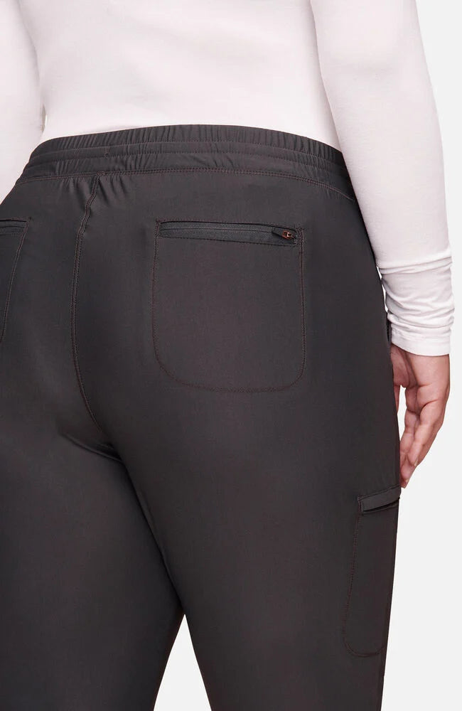 Cherokee Medical Women's Mid Rise Tapered Leg Drawstring Scrub Pant, Tall