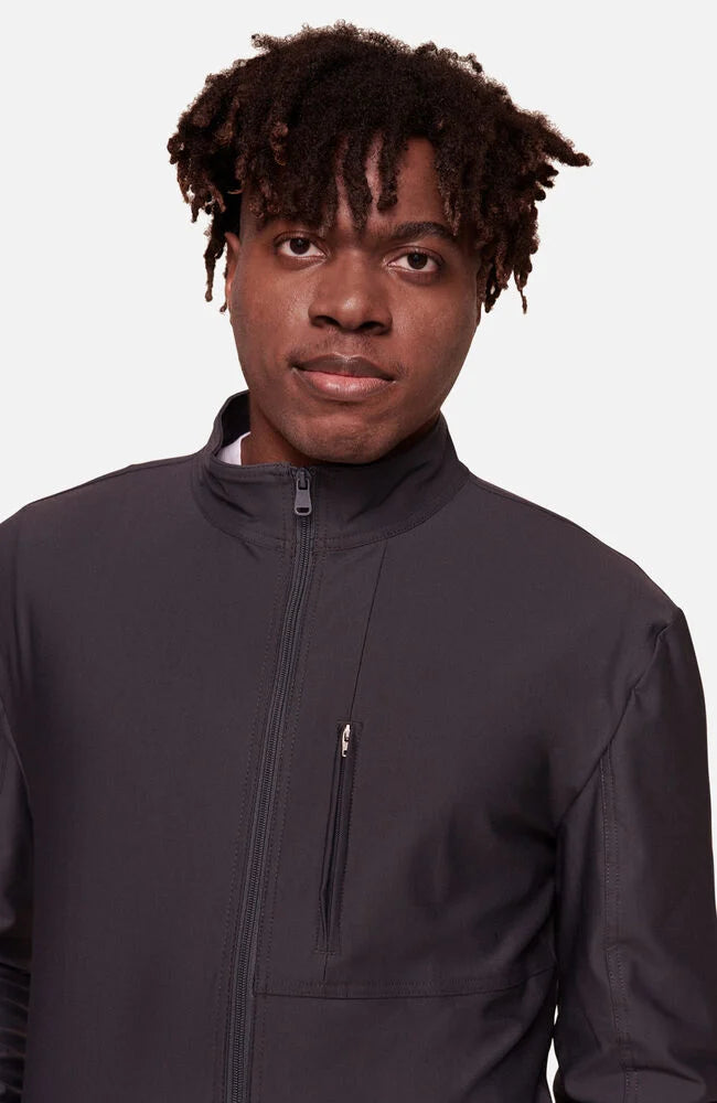 Cherokee Medical FORM Men's Zip Front Mock Neck Scrub Jacket