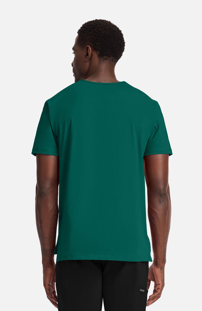 Cherokee Medical Achieve Men's 1-Pocket STRETCH V-Neck Knit Scrub Top