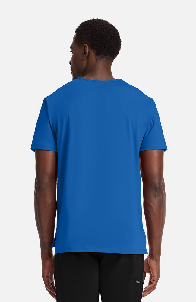 Cherokee Medical Achieve Men's 1-Pocket STRETCH V-Neck Knit Scrub Top
