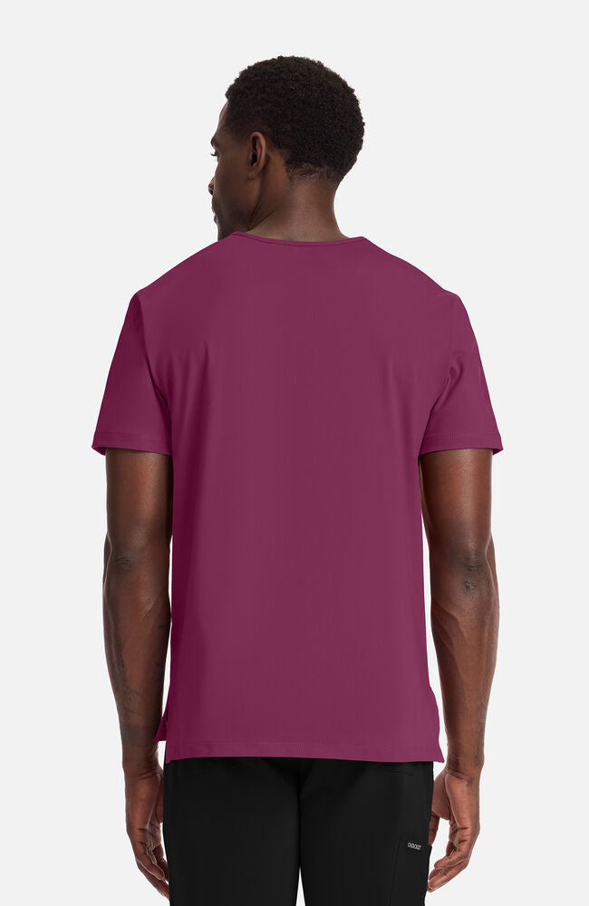 Cherokee Medical Achieve Men's 1-Pocket STRETCH V-Neck Knit Scrub Top