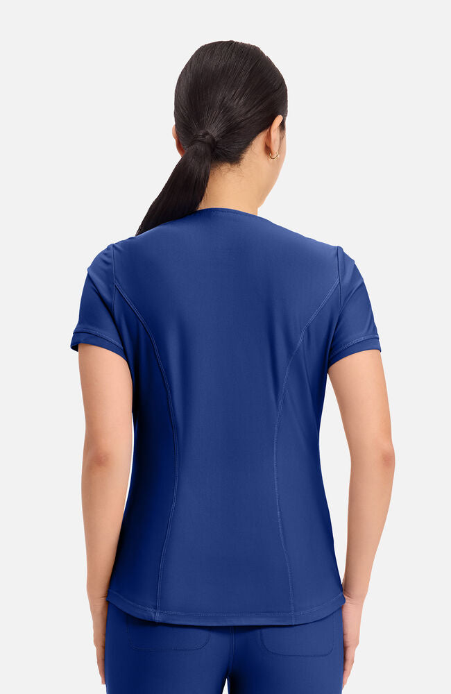 Cherokee Medical FORM Women's Curved Hemline V-Neck Scrub Top