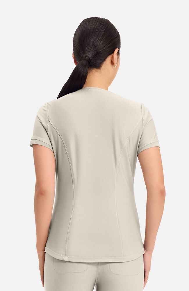 Cherokee Medical FORM Women's Curved Hemline V-Neck Scrub Top