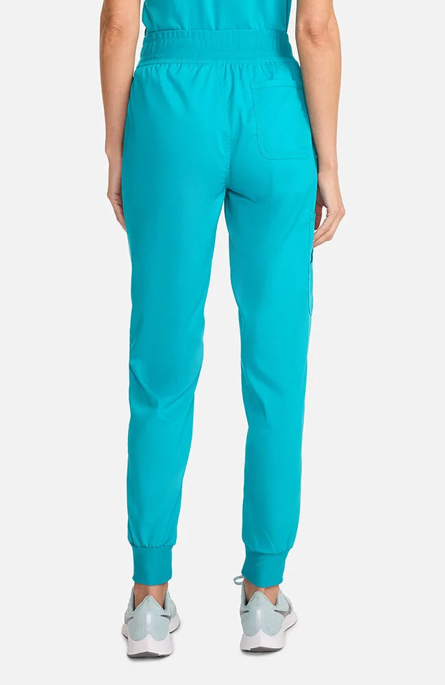 Cherokee Medical Women's Mid Rise Jogger Scrub Pant, Regular