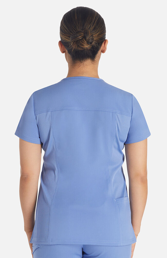 Balance by Dickies Women's Notched V-Neck Scrub Top