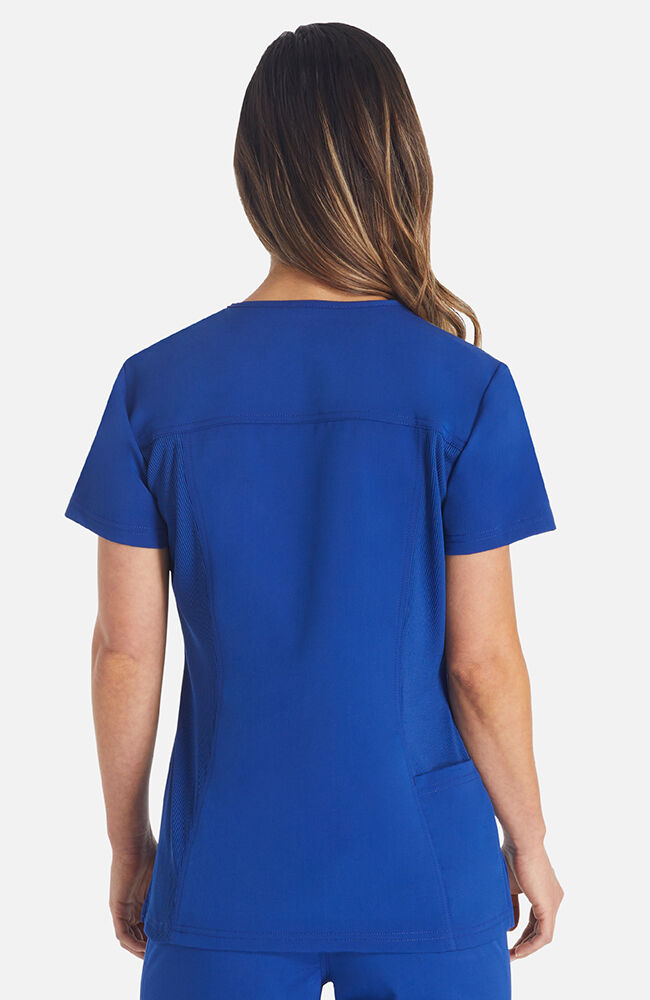 Balance by Dickies Women's Notched V-Neck Scrub Top