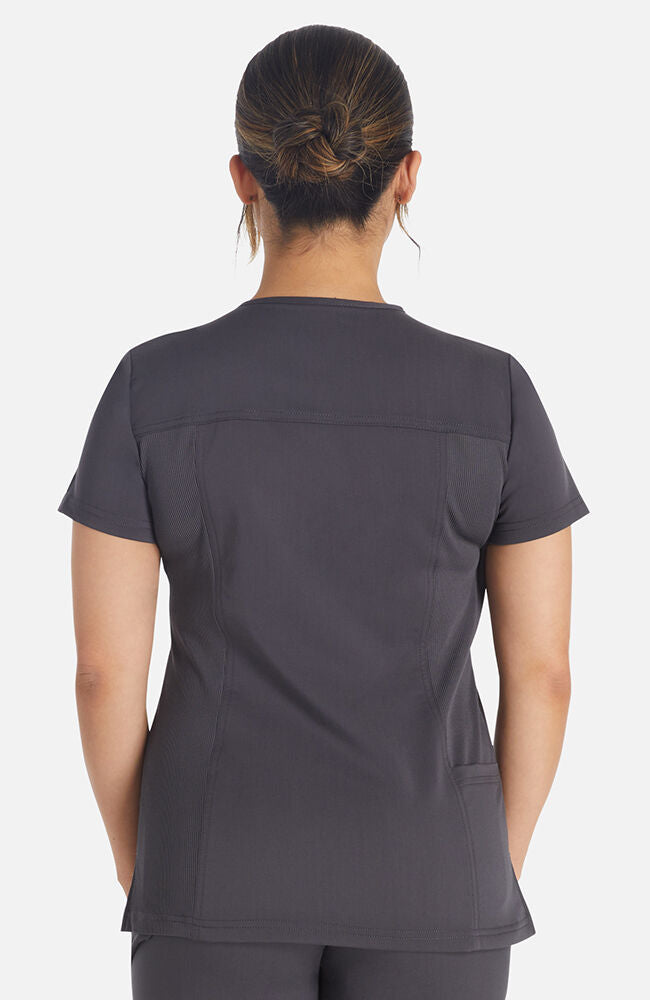 Balance by Dickies Women's Notched V-Neck Scrub Top