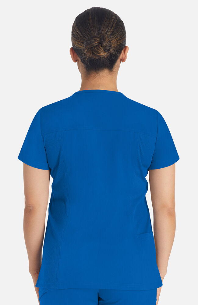 Balance by Dickies Women's Notched V-Neck Scrub Top