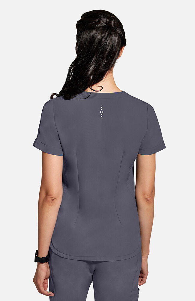 360 by Healing Hands Women's Skyler V-Neck Scrub Top