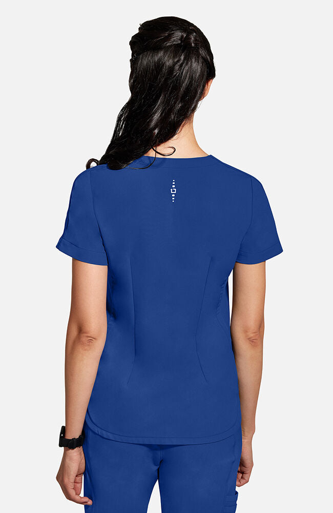 360 by Healing Hands Women's Skyler V-Neck Scrub Top
