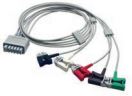 Cables conductores de ECG Mdpro: pinza de 5 derivaciones