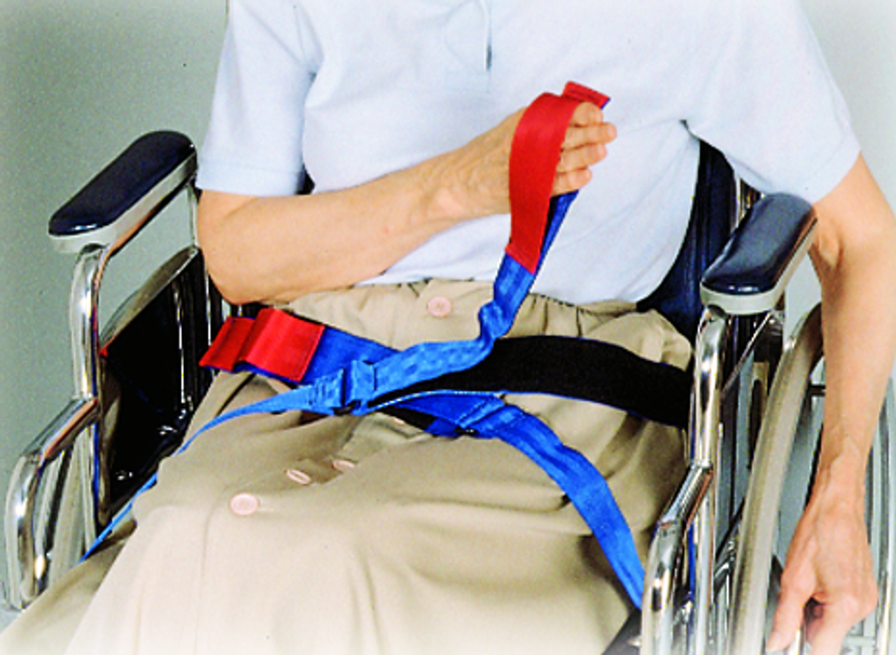 Skil-Care Resident-Release Slide Control Wheelchair Belt