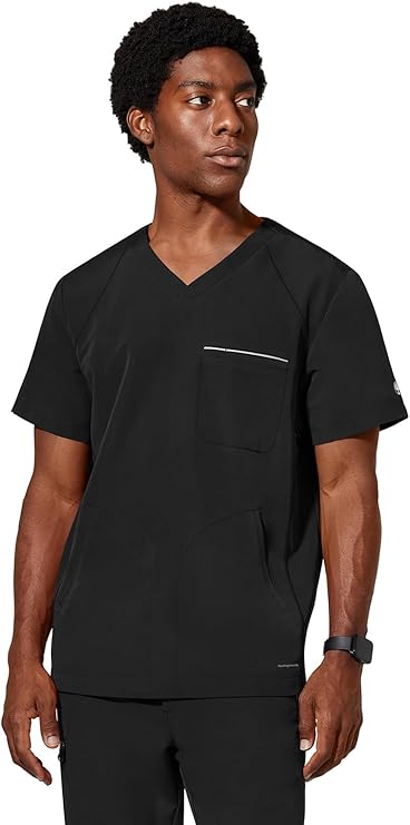 360 by Healing Hands Men's Steven V-Neck Scrub Top