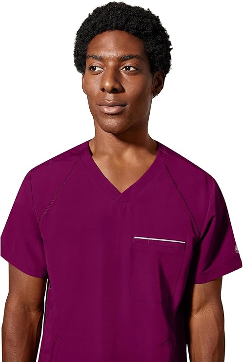 360 by Healing Hands Men's Steven V-Neck Scrub Top