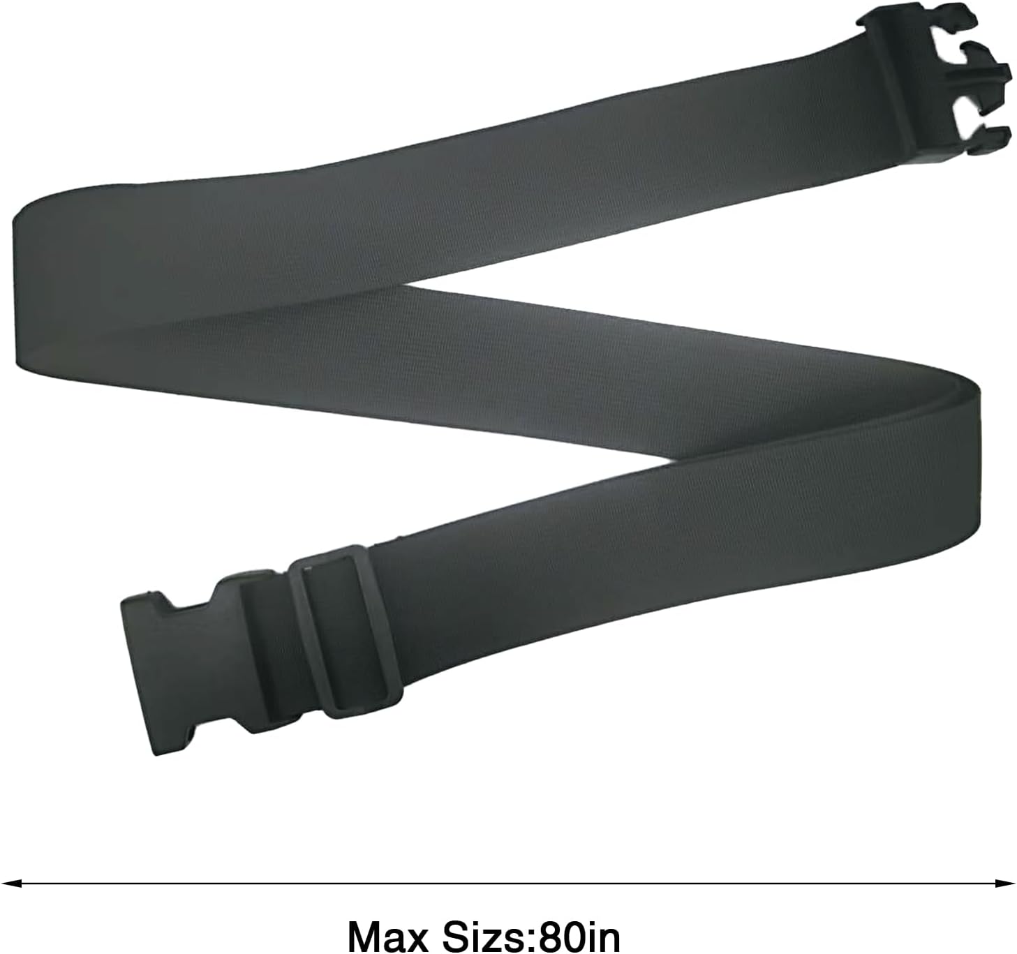 Dynarex-RPWC28 PSB DynaRide Pediatric Wheelchair Safety Belt 1 Ea., Black