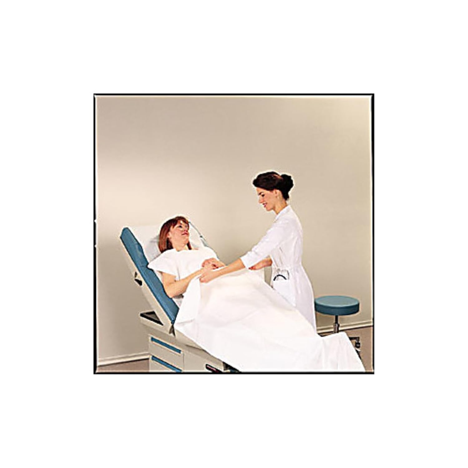 TIDI Products-918305 Drape Sheet, 36in. x 48in., 2-Ply Tissue, White, 100/cs