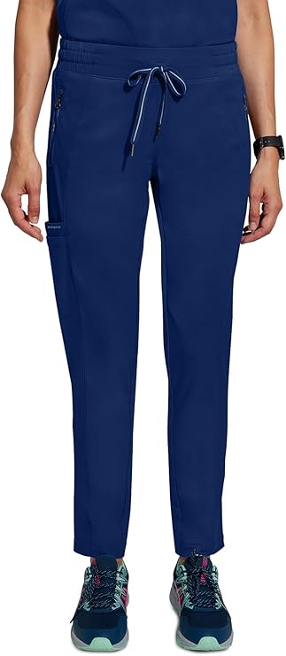 360 by Healing Hands Women's Niko Elastic Waistband Scrub Pant - Petite