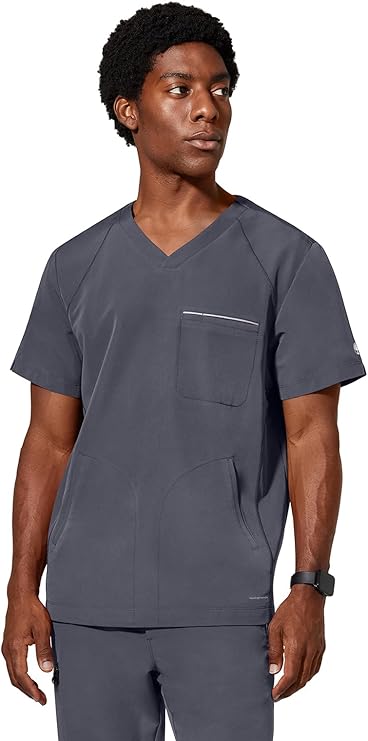 360 by Healing Hands Men's Steven V-Neck Scrub Top
