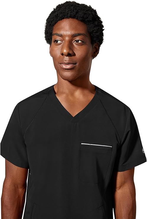 360 by Healing Hands Men's Steven V-Neck Scrub Top