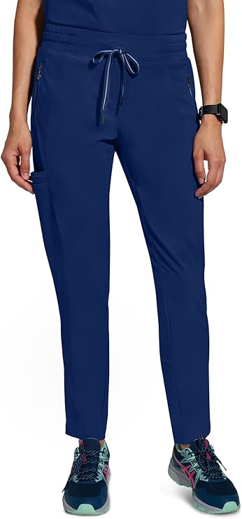 360 by Healing Hands Women's Niko Elastic Waistband Scrub Pant - Petite