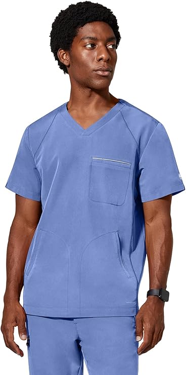 360 by Healing Hands Men's Steven V-Neck Scrub Top